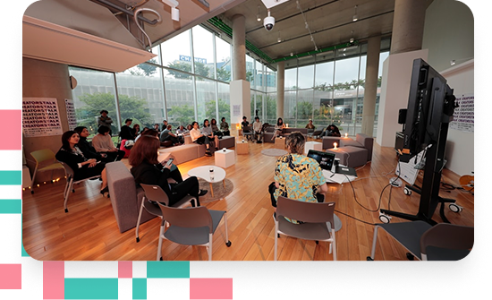 Access expert-led programs and workshops