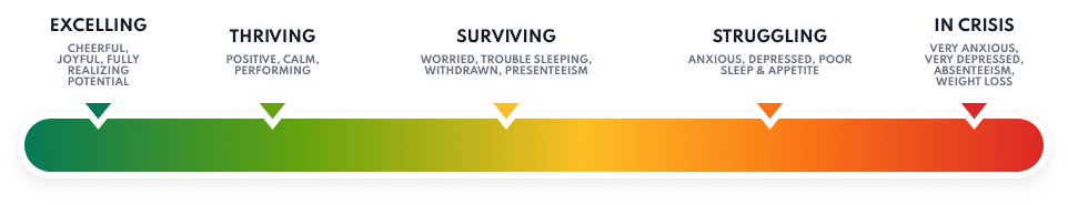 Mental Health Continuum Graphic